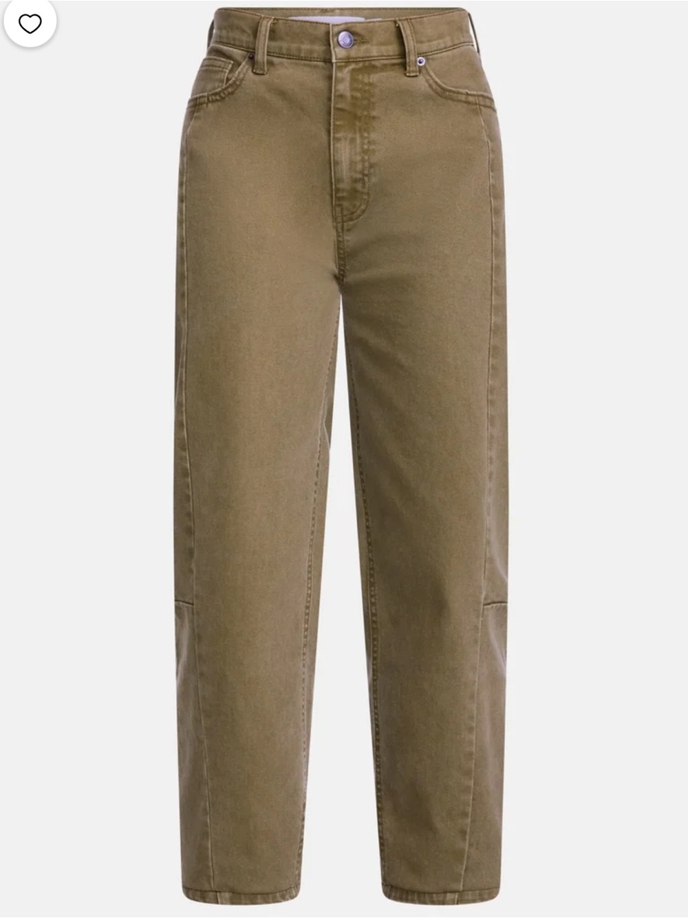 Scenario • High Rise Barrel Jeans